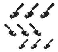9 Pcs Universal Zipper Repair Kit,3 Sizes Zipper Repair Kit, Removable Zippers Repairs Puller Replacement,for Different Sizes of Quilt,Clothes,Jeans,Backpacks,Wallets,Luggage,Suitcases (Black)