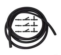 9 PCS Windshield Washer Hose Connector Set Including I, Y, T Shapes with 78 8inch 2m Car Wiper Fluid Hose Splitter for Vehicle Washer Repair