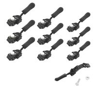9 PCS Zipper Repair Kit Zipper Slider, 3 Sizes Instant Zip Fixer Replacement, No Tools Required Zipper Puller for Backpacks Coats Jacket Luggage Sewing and Supplies