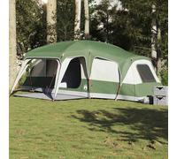 Family Tent with Porch Dome -Person Waterproof Camping Shelter vidaXL