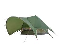 9-Person Teepee Tent Green Grey Waterproof Camping Shelter with Divider
