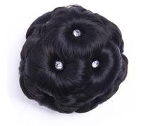 9 Petals Flower Hair Bun Claw Clip For Ancient Styling Grip Spring Clamp Strong Holds For Short High Temperature Fiber Hair Bun Clip