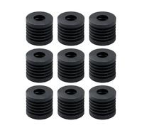 9-Piece Bamboo Lab X1/X1C/P1P/P1S Upgrade Anti-Vibration Foot Kit, Non-Slip Shock Absorbers, High-Temperature Silicone Shock Absorbers, Reduces Vibration by 92% and Prevents Sagging