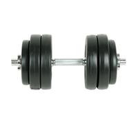 vidaXL 9 Piece Dumbbell Set 15kg Gym Exercise Training Fitness Free Weight
