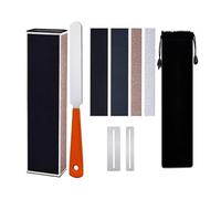 9-piece Guitar Fret Grinding Tool Set Guitar Fret Grinding Gasket Stainless Steel