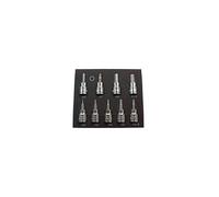 9 Piece Hex Allen Key Bit Sockets Metric Set 3/8" Dr Drive 2-10mm 2065