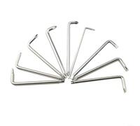 9 Piece L Shaped Screwdriver Kit for Tight Spaces, Cross, Y, Triangle, and Three Point Options (L Shape 9 Piece Set)