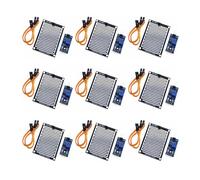 9 Piece Rain Pots Rain Sensor Module Rain Detector Rain Detection Sensor Module Applicable for Arduino and Raspberry Pi