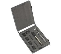 9 Piece Spot Weld Cutter And Hss Cobalt Drill Bit Set With Spring Loaded Centre