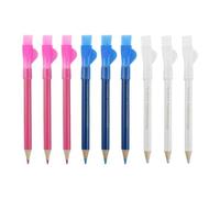 9-Piece Tailor's Chalk Set, Fabric Chalk, Fabric Sewing Pencil, Water-Soluble Fabric Marker, Special for Fabric Sewing, Essential for DIY Crafts (White + Red + Blue)