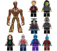 9 Pieces Guardians Of The Character Building Toys, Collectible 1.77-4.3 Inch Birthday Gift, Great For Kids And Fans To Display Toys