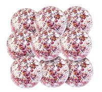9 Pieces Inflatable Glitter Beach Balls, 8 Inch Confetti Beach Ball Glitter Inflatable Balls for Kids Adults Transparent Swimming Pool Balls for Outdoor Summer Beach Pool Party Favor (Rose Gold)