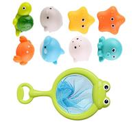 9 Pieces Sensory Light Up Water Toy for Toddler Engaging Bath Time Fun Suitable for Various Water Environments Floating Light Up Toy