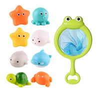 9 Pieces Sensory Light Up Water Toy For Toddler Engaging Bath Time Fun Suitable For Various Water Environments Baby Bath Toy
