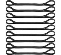 9 Pieces Thick Non-slip Elastic Sport Headbands, Elastic Silicone Grip Exercise Hair and Sweatbands for Football, Basketball, Soccer, Tennis, Yoga and Golf (Black)