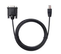 9 Pin D-Sub DB9 Female to RJ45 8P8C RS232 Serial Communication Cable for Connecting LS-7000 Series to PC/PLC(1m)