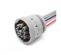 9 Pin Deutsch New ROHS Auto Electronic Connector Diagnosctic Tool Circular Grey Wiring Harness HD16-9-96S HD10-9-96P(9P Female)