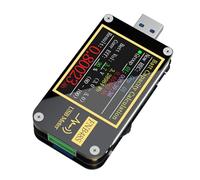 9 Pin USB Voltage Meter 4 To 24V Screen Flip Function Sensor Ammeter Voltmeter For Chargers Power Bank Cable Accurately Measure(With BT)