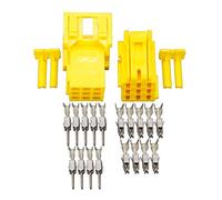 9 Pin Yellow Terminal Block Connector with DJ7092A-3.5-11/21 9P Car Harness(10 Sets)