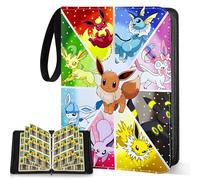 9 Pocket Card Binder, 50 Pages 900 Pockets Trading Card Binder, PU Waterproof Card Folder, Card Collection Binder with Zipper, Portable Trading Card Album