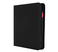 9 Pocket Card Binder for Cards with 50 Premium 0.08mm Removable Sleevs for 900 Cards, Trading Card Binder - PU Waterproof & Portable Carrying Case Card Collection Folder (9-Pocket)