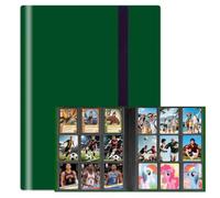 9-Pocket Trading Card Binder, 12 Pages Holding 216 Pockets, PU Trading Card Album Card Folder Card Binder Holder Album for MTG, TCG, Pokemon Yu-Gi-Oh, Basketball Sports Cards, Game Cards
