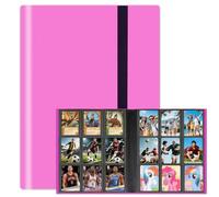 9-Pocket Trading Card Binder, 12 Pages Holding 216 Pockets, PU Trading Card Album Card Folder Card Binder Holder Album for MTG, TCG, Pokemon Yu-Gi-Oh, Basketball Sports Cards, Game Cards
