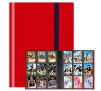 9-Pocket Trading Card Binder, 12 Pages Holding 216 Pockets, PU Trading Card Album Card Folder Card Binder Holder Album for MTG, TCG, Pokemon Yu-Gi-Oh, Basketball Sports Cards, Game Cards