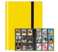 9-Pocket Trading Card Binder, 30 Pages Holding 540 Pockets, PU Trading Card Album Card Folder Card Binder Holder Album for MTG, TCG, Pokemon Yu-Gi-Oh, Basketball Sports Cards, Game Cards