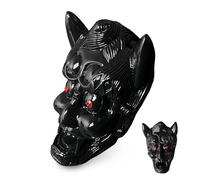 9" PS Demon Face Sai Holder For Collectors, Display, Home Décor - Sai Sold Separately, Black