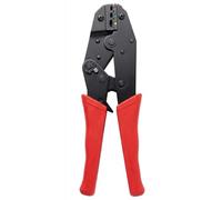 9" Ratchet Crimping Tool for Insulated Terminals - Professional Wire Crimper Plier for Electrical Connectors - Heavy Duty Ratcheting Wire Crimping Tool for 22-10 AWG Wire & Cable
