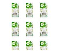 9 Refills for Air Wick Electric Diffuser White and Jasmine