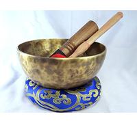 9" Singing Bowl - Tibetan Singing Bowl - Meditation Bowl-Handmade Bowl - 7 Metal Bowls from Nepal, Buddhist bowls