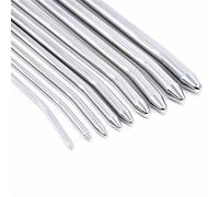 9 Size Metal Urethral Sound Catheter Horse Eye Sex Toys for Man Penis Plug Sounding Dilator Masturbation Beginner Training Kit(6mm)