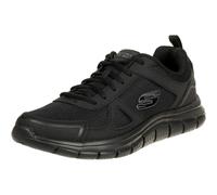 (9) Skechers Mens Track Scloric Low-Top Sneakers Trainers - Black