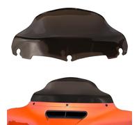 9" Smoke Wave Motorcycle Batwing Fairing Windshield Windscreen Wind Splitter Fit for 2015-2024 for Harley Touring Street Glide/Electra Glide