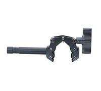 9.Solutions Mini Savior With Baby Pin, Compact Articulated Jaws, 5/8" Baby Pin, Max Load: 30kg / 66lbs, 9.XS1006A, fits securely onto compact or irregular surfaces