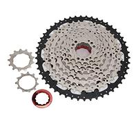 9 Speed Cassette, Durable Lightweight Smooth Shifting Bicycle Gear Set, 9-Speed Compatible for Road Cycling Mountain Biking Commuters Enthusiasts