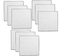 9 Stainless Steel Trays Compatible With Excalibur Dehydrator Replacement UPGRADE Food Shelf Mesh Screen by Bright Kitchen (9 Trays)
