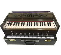 9 Stopper, Portable Harmonium Chudidaar Bellow 42 key 2 Reed Bass Male Backward Coupler/Indian Harmonium/Professional Harmonium/Portable Harmonium/Handmade Harmonium/Musical Instruments