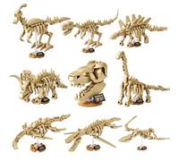 9 Style Skeleton Dinosaur Building Set, Stegosaurus, Tyrannosaurus Rex Luminous Bricks Kit, Collect Dinosaur Fossil Model, Home Decor, STEM Education Toy, Creative Gift for Men, Women