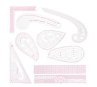 9 Styles Pattern Master French Curve Rulers - Sewing Ruler Tailor Set Including Vinyl And Flower Curve Rulers, Diy Clothing Measuring Kit For Designers/Tailors Dressmaking Drawing Craft Metric Tools