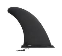 9'' SUP Fin, Removable Universal Centre Fin for Inflatable Stand Up Paddle Board, Replacement Surfboard Accessory Black