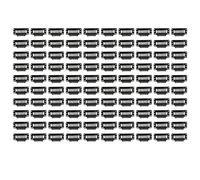 9 Teeth Hair Extension Clips Multipurpose U Shape Snap Clips for Women Hair Extensions DIY Black 100pcs 32mm ABS Stainless Steel