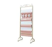 9-Tier Metal Ribbon Storage Rack, Organizer for Vinyl, Leather, Window Film, and Wallpaper Rolls, Space-Saving Display Solution