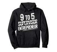 9 To 5 Supervisor Entrepreneur Business Start-Up - Pullover Hoodie