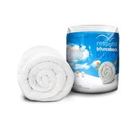 9 Tog Superking Bed Size Respond Bounce Back Duvet, Luxury Hotel Quality Microfibre Quilt, Check Embossed Breathable, Soft Touch Spring and Summer 260cm x 220cm