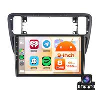 9" Touchscreen Android 15 Car Stereo Radio GPS NAV For Volkswagen UP Seat E-MII KE KF S-koda E-Citigo 2011-2025 W/Wireless Carplay & Android Auto FM/RDS Radio W/AHD Camera Mirror L(Color:8 Core 2+32G)