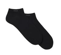 (9 UK-12 UK, Black) Boss Mens Ankle Socks (Pack of 2)