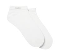 (9 UK-12 UK, White) Boss Mens Ankle Socks (Pack of 2)